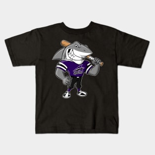 Bay State Sharks Mascot - Sharky Kids T-Shirt